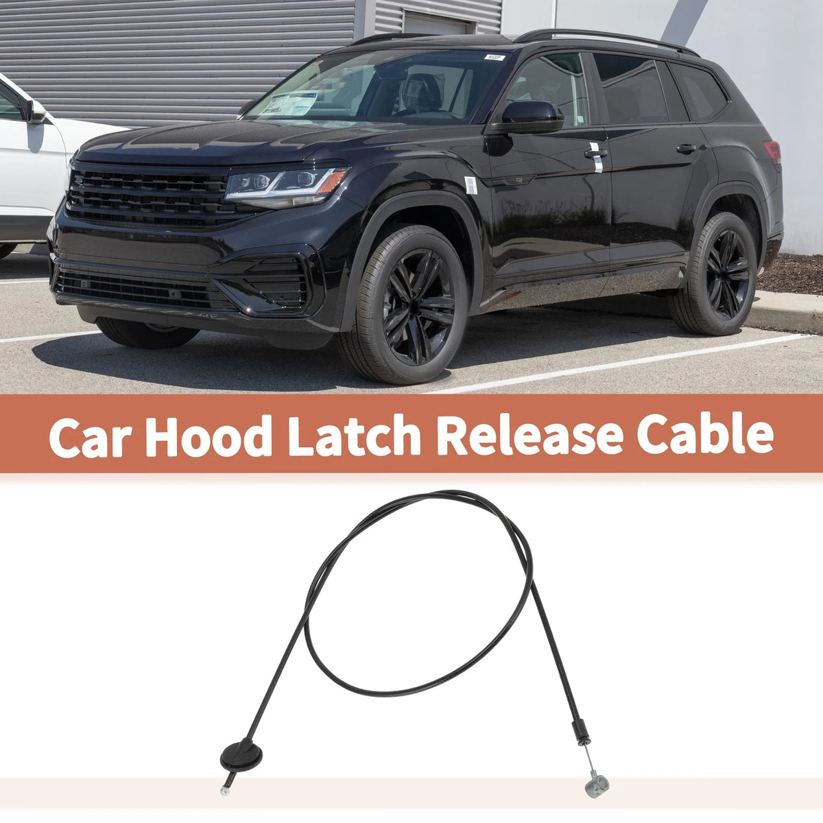 Hood Release Cable Front for Volkswagen Atlas (2020–2023)