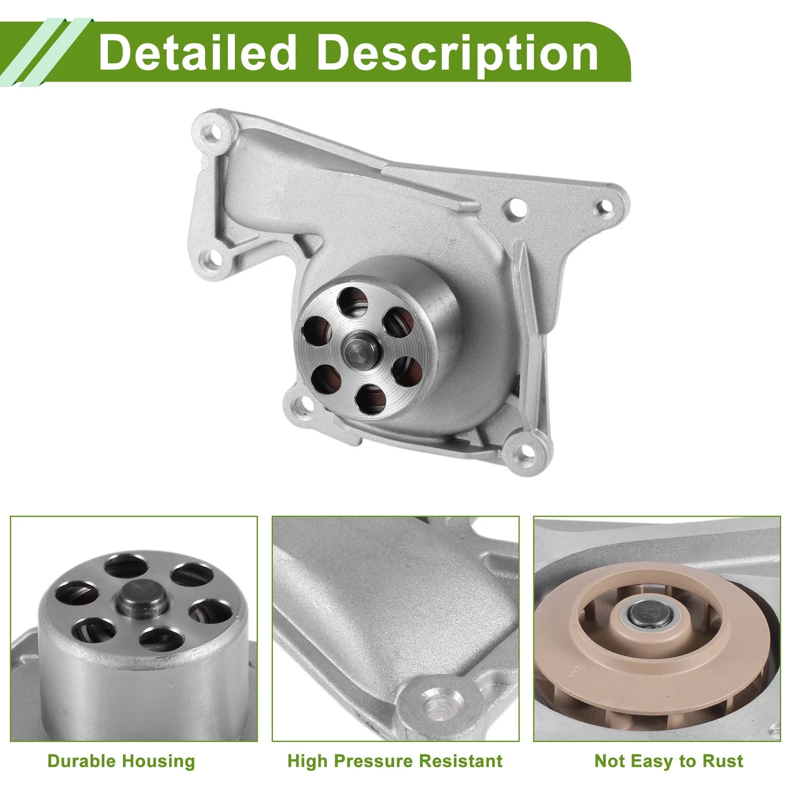 Engine Water Pump for Renault Captur (2013–2023) No. 7701478830