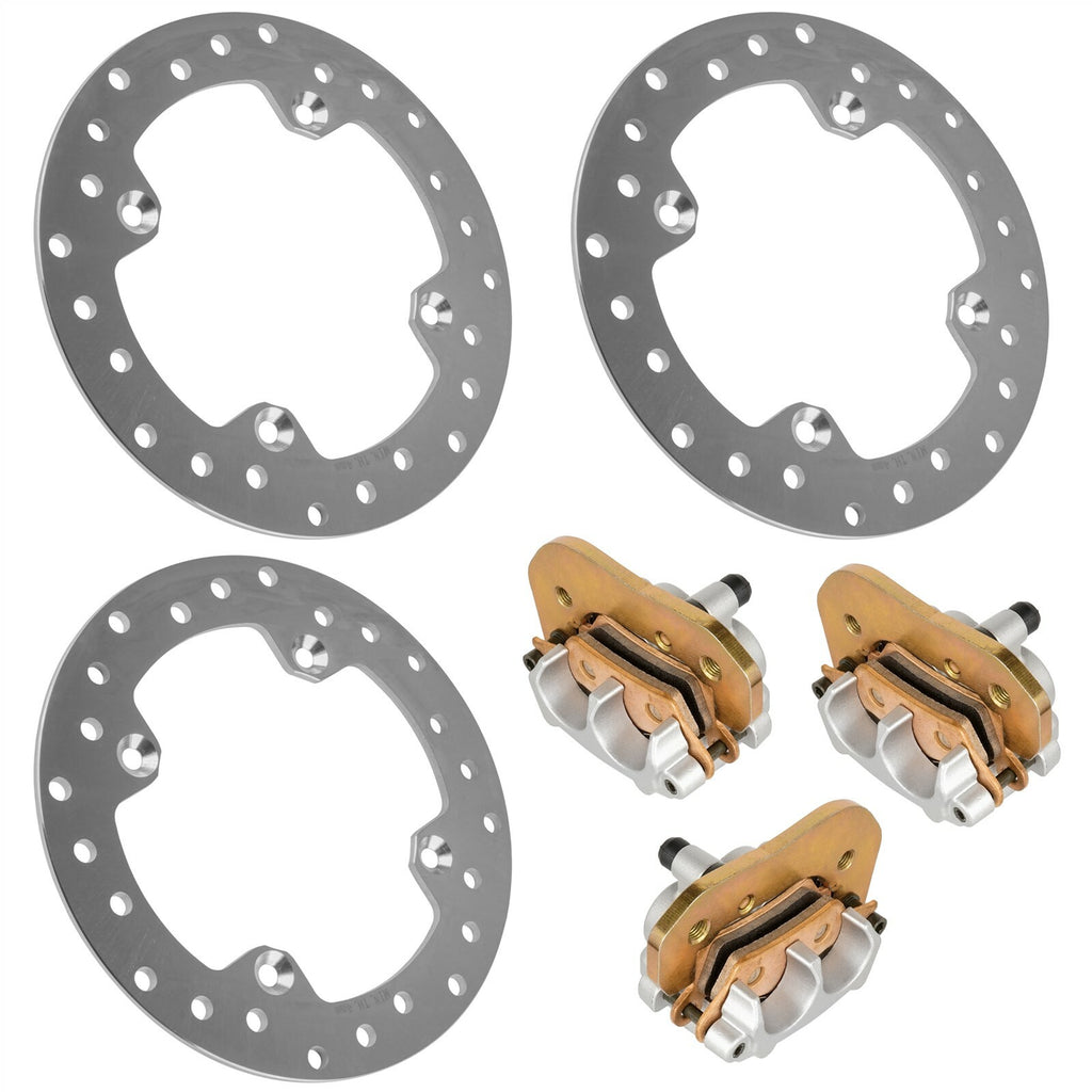 Front Rear Brake Disc Caliper Kit for CanAm Outlander MAX 1000R LTD (2018–2022)