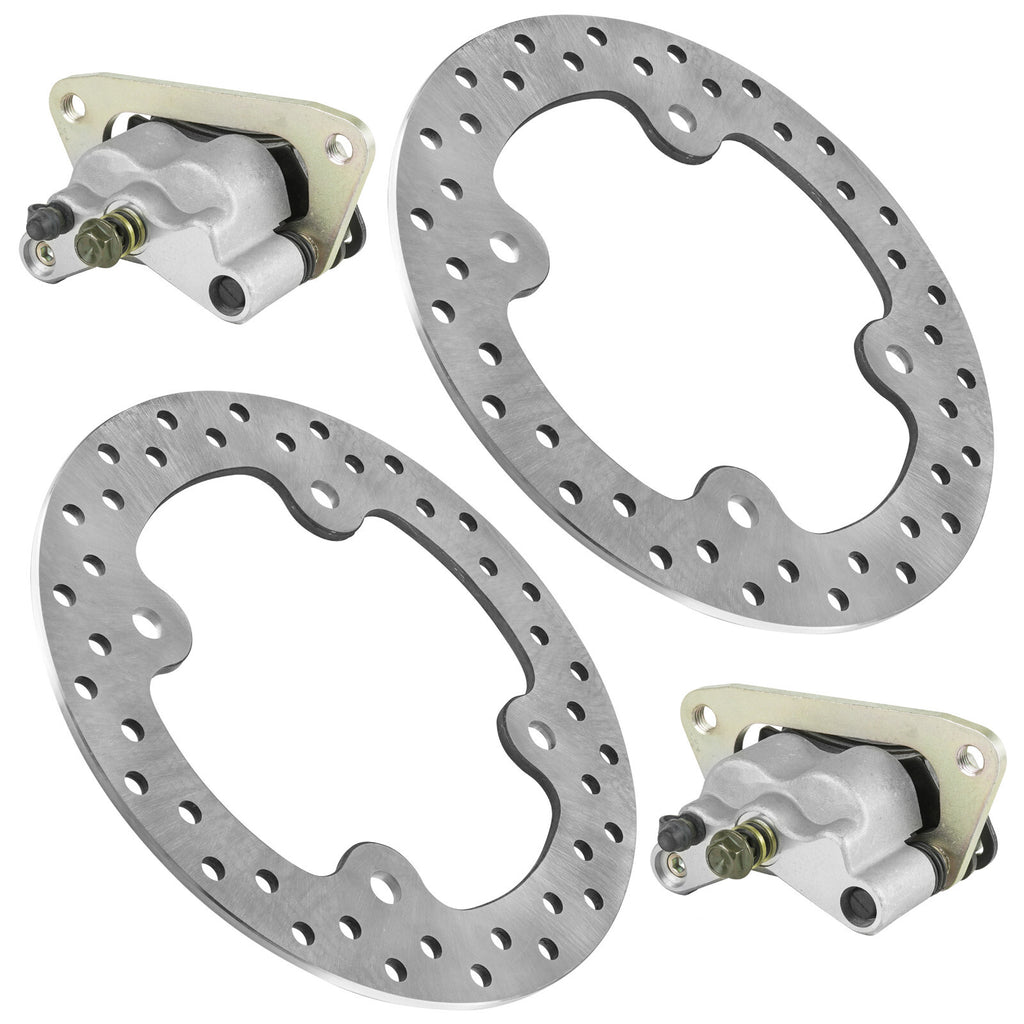 Front Left Brake Caliper with Disc for Polaris RZR 800 (2008–2009)