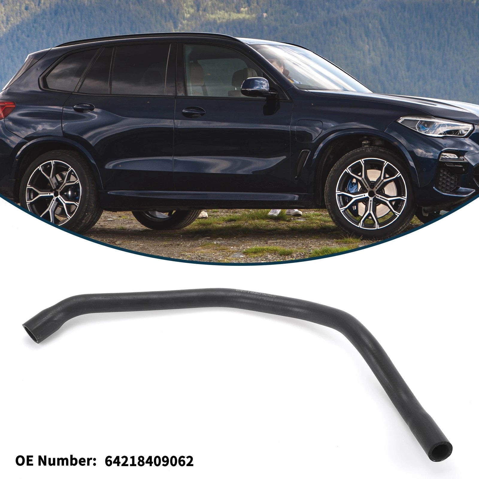 Radiator Hose Replacement for BMW X5 E53 (2001–2003) Coolant Tube