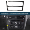 Navigation CD Panel Air Outlet Cover Trim for Audi A4 B8 A5 S5 (2009–2016)