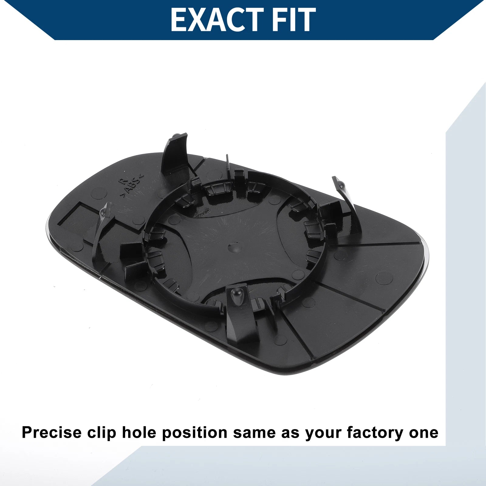 Right Side Mirror Glass Replacement for Volkswagen Fox (2003–2010)