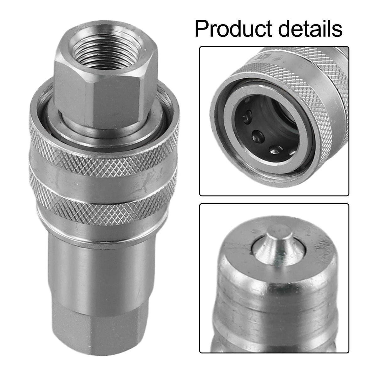 Reliable Hydraulic Quick Connector with M16x1 5mm Female Thread Design