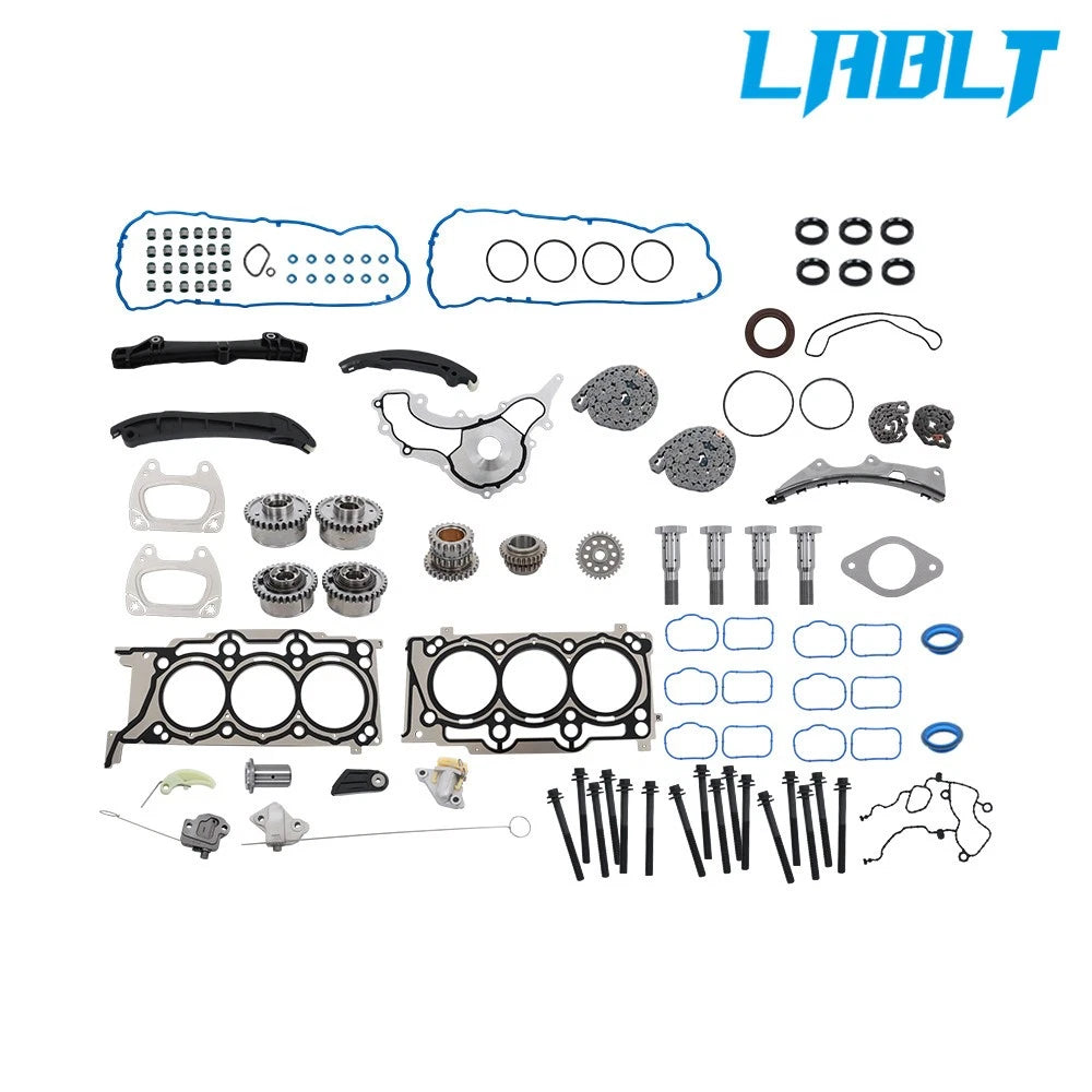 Timing Chain Kit 4 VVT Head Gasket for Chrysler 200 300 3.6L V6 (2011–2015)
