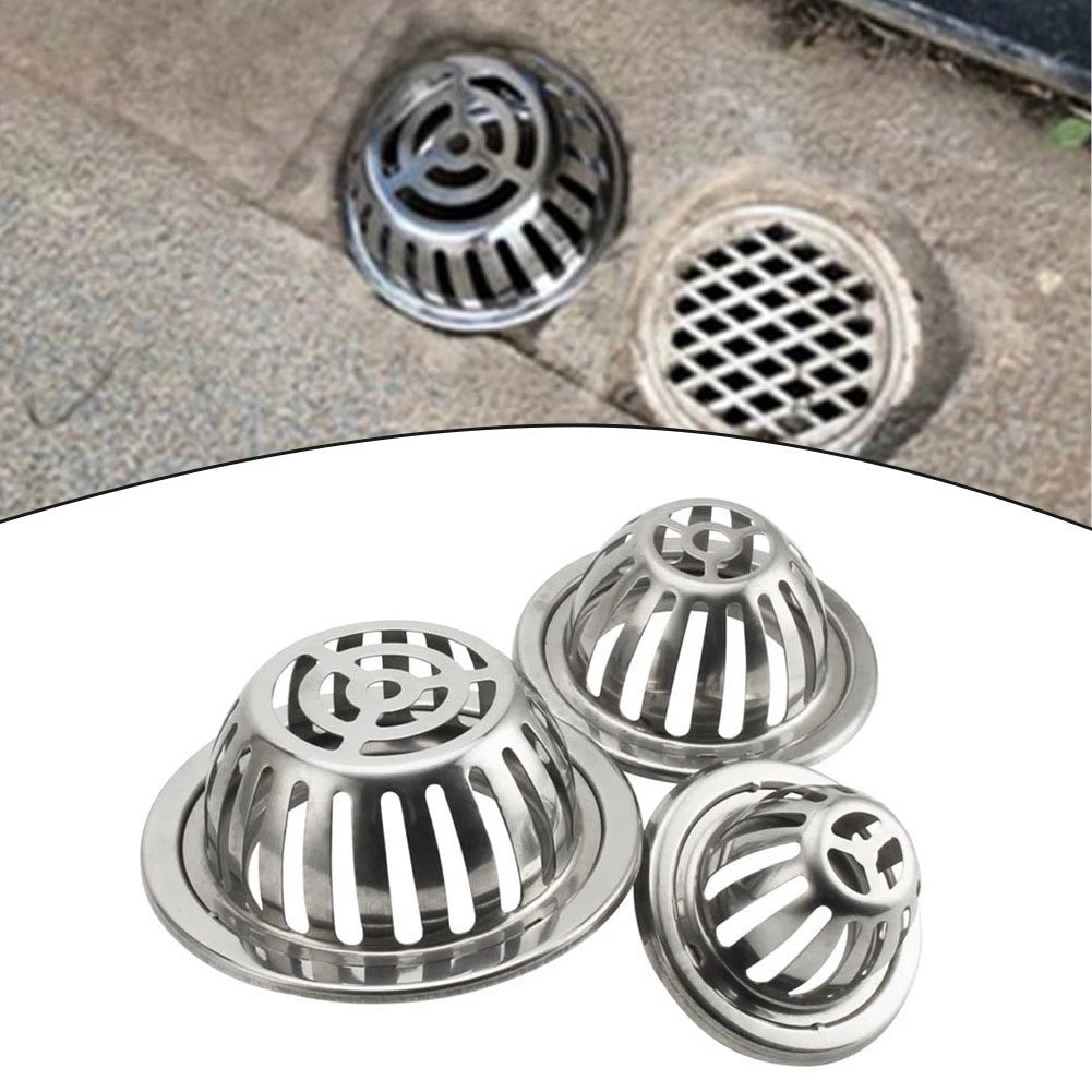 Stainless Steel Gutter Leaf Guard for Rainwater Flow (345 inch)