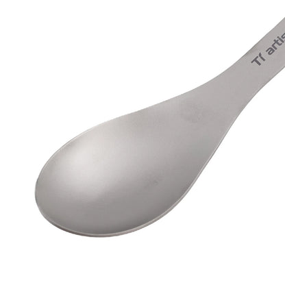 Spork Camping Cutter for Hiking and Picnic (Lightweight, Mesh Bag)