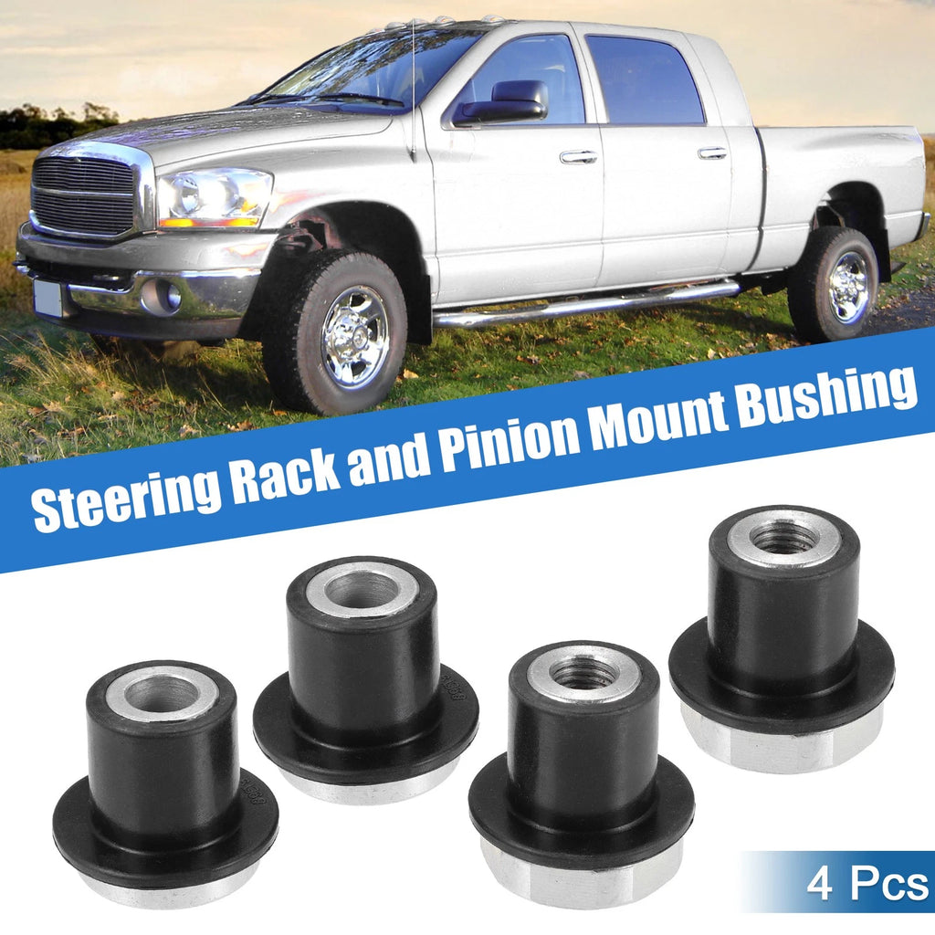 Steering Rack and Pinion Mount Bushing Replacement 4PCS for Dodge Ram (2009–2018)