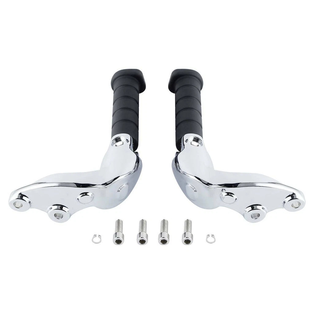Chrome Passenger Footpeg Pegs Mount Bracket for Indian Scout (2015–2023)