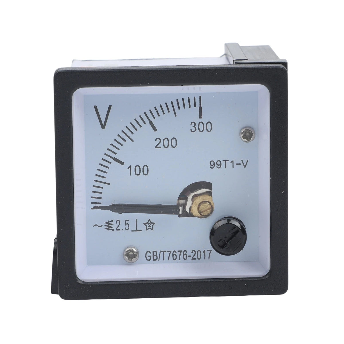 Analog Panel Meter Ammeter 4.8x4.8cm for AC250V/300V/450V (99T1-A)