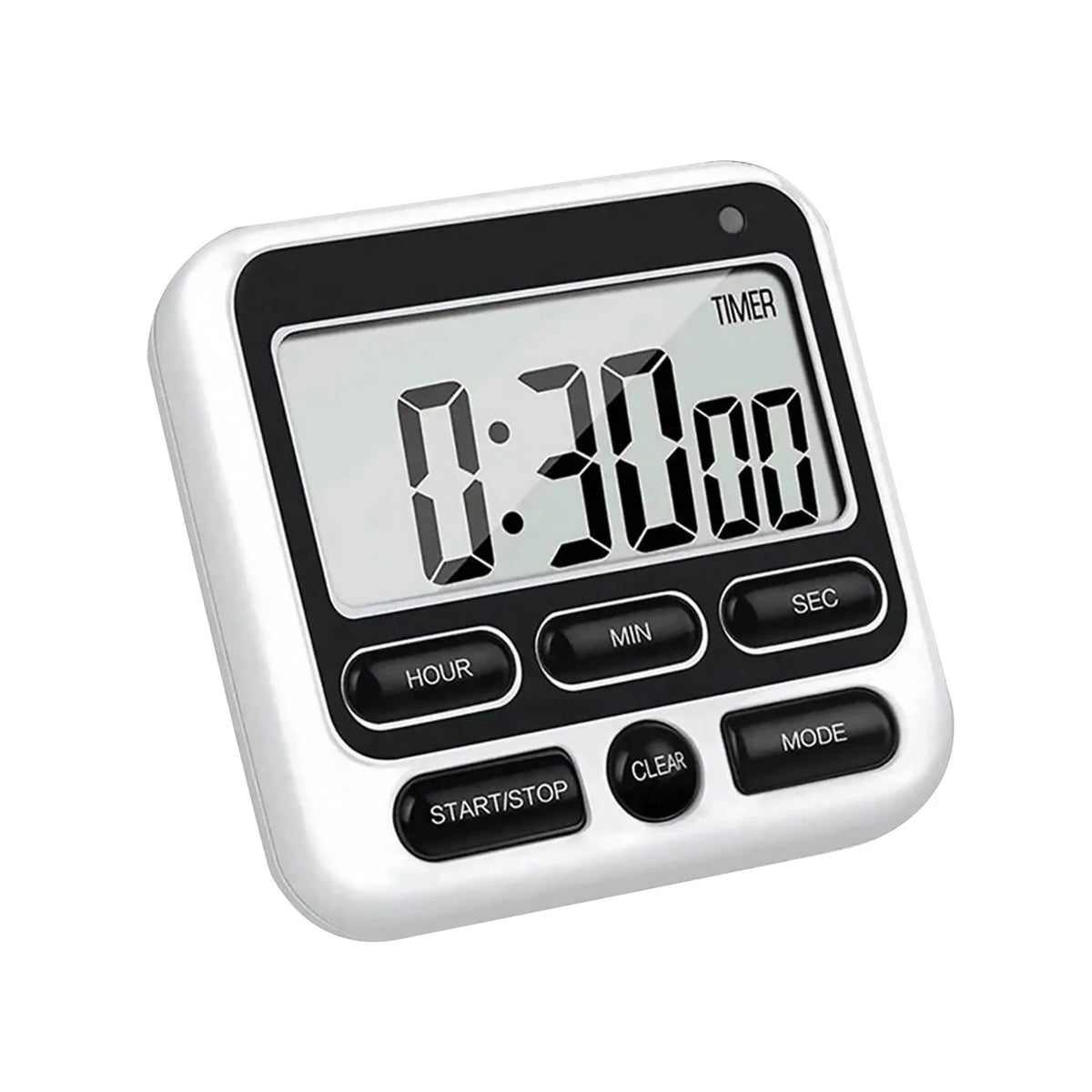Digital Kitchen Timer with Magnetic Back and Countdown Feature