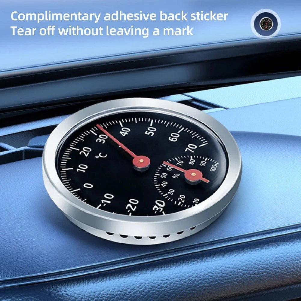 Temperature Humidity Meter for Car (Mechanical Thermometer Hygrometer)