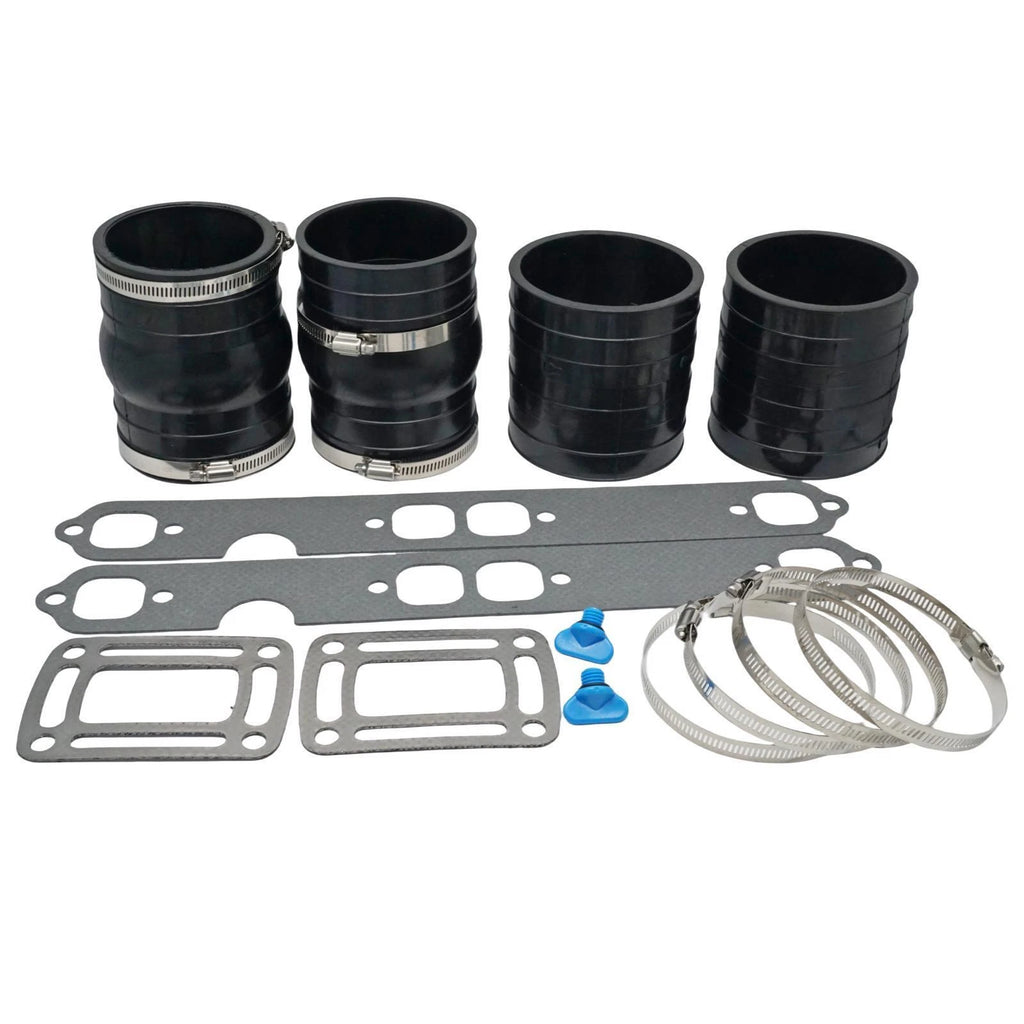 Exhaust Manifold Bellow Repair Kit W/Gasket for OMC 5.0L 5.7L V8 (3852468)