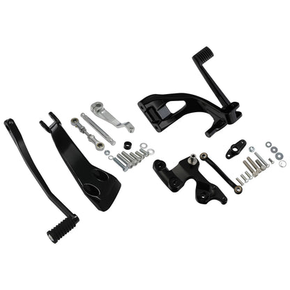 Mid-Controls Shifter Brake Pegs for Harley Sport Glide FLSB Fat Bob (2018–2025)