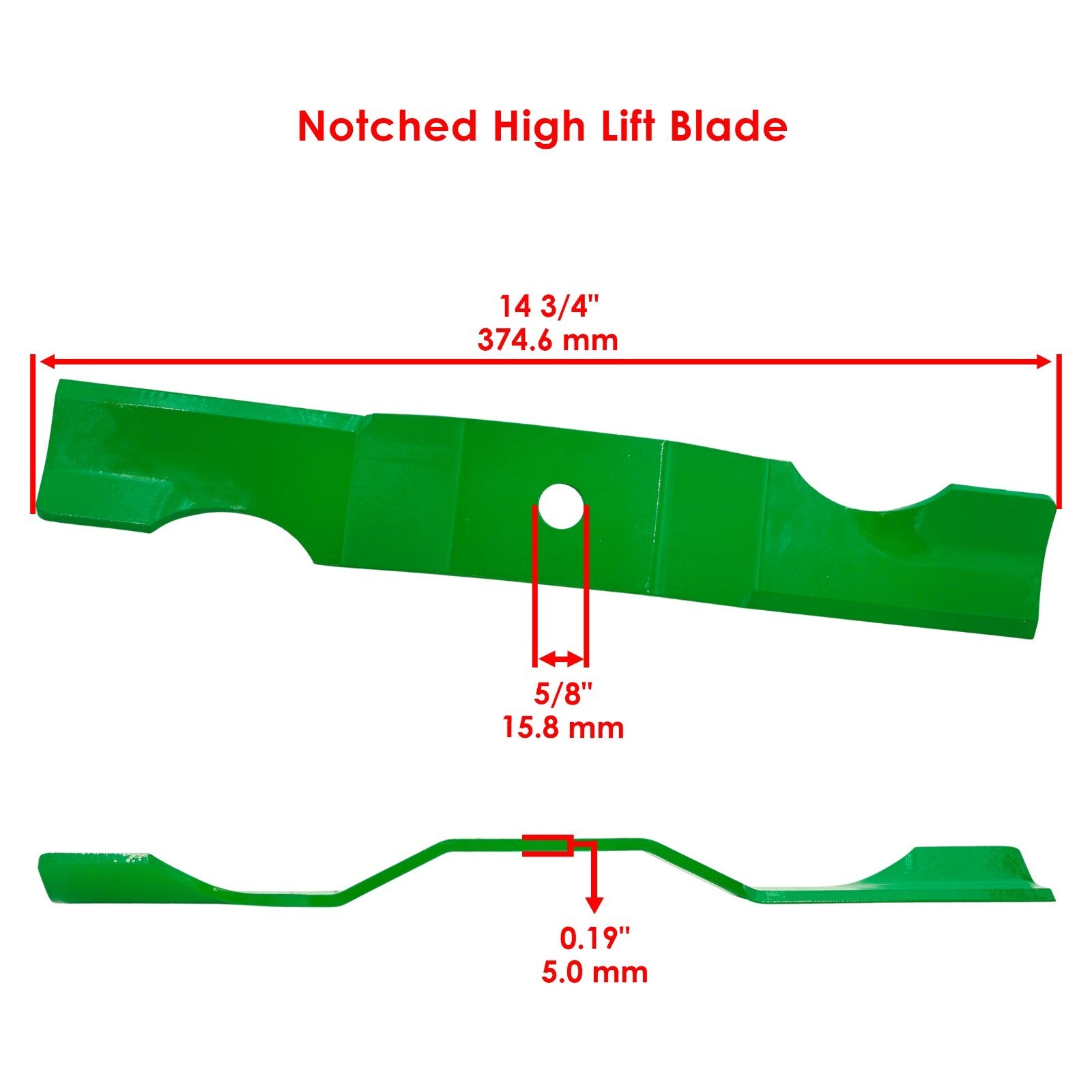 42-Inch Deck High Lift Blades for Ariens Gravely (2000–2014)