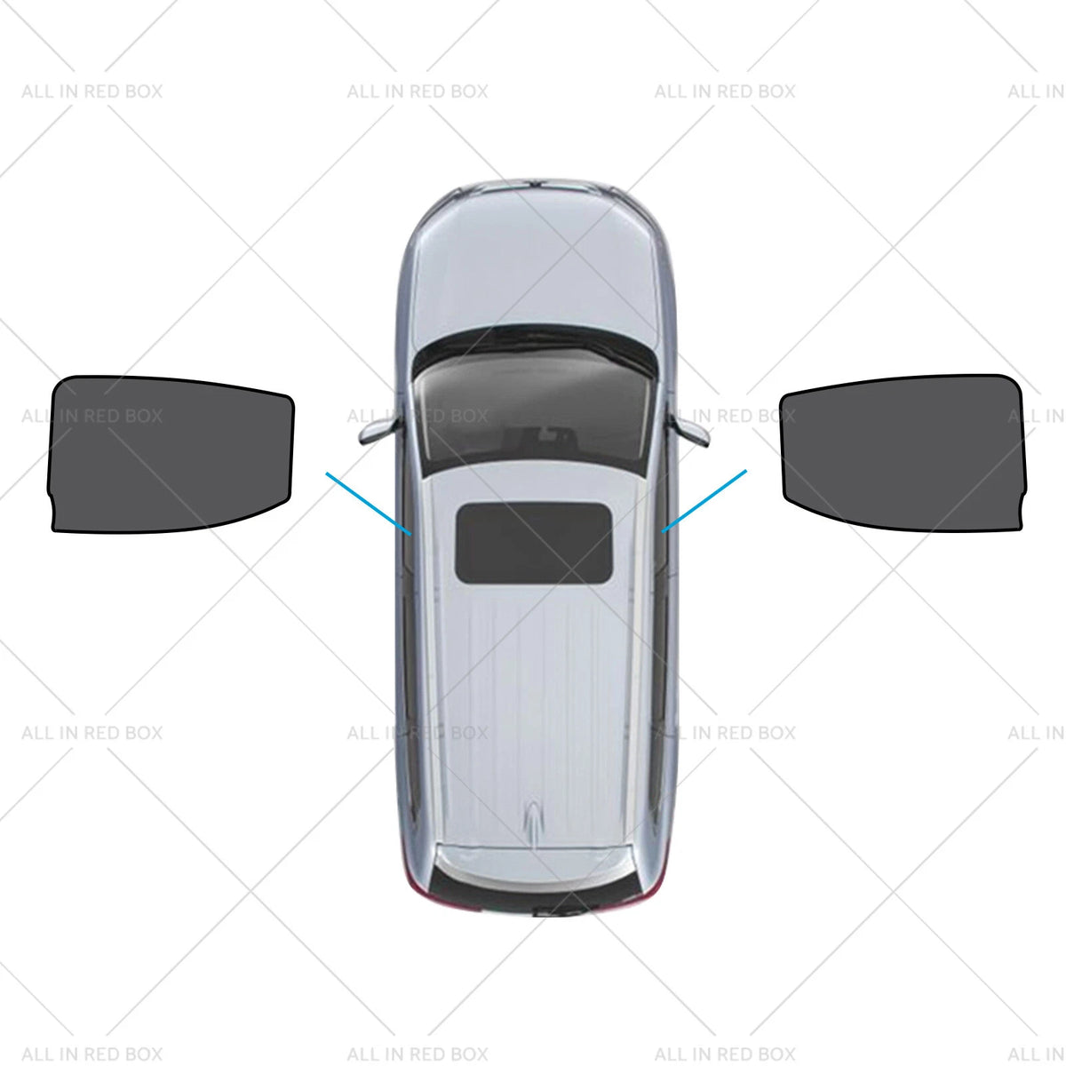 Magnetic Sun Blind Mesh for LDV T60 Ute (2017–2024) UVA & UVB Protection