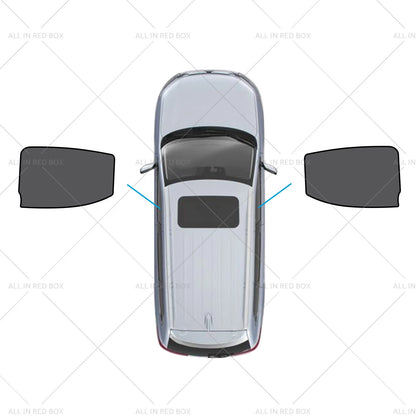 Magnetic Sun Blind Mesh for LDV T60 Ute (2017–2024) UVA & UVB Protection
