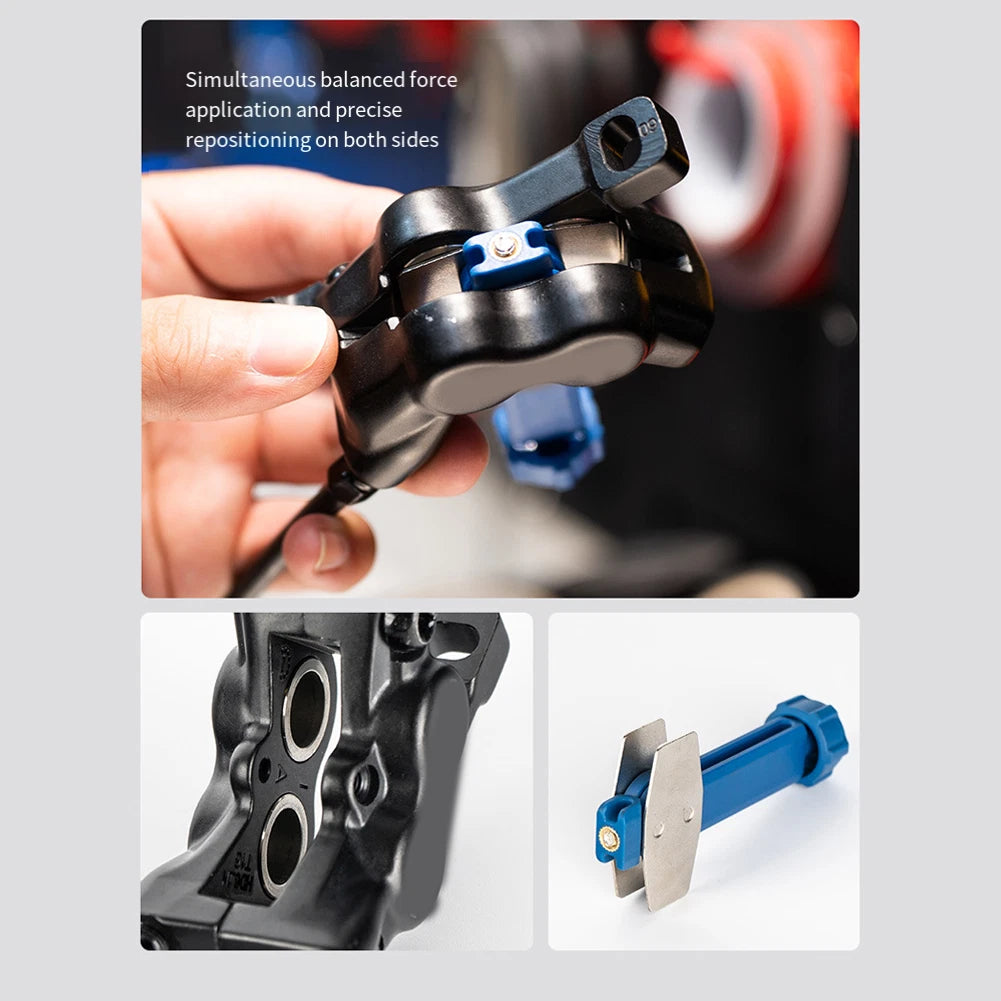 Brake Spreader Tool for Bike (Replaceable Carbon Steel Plates)