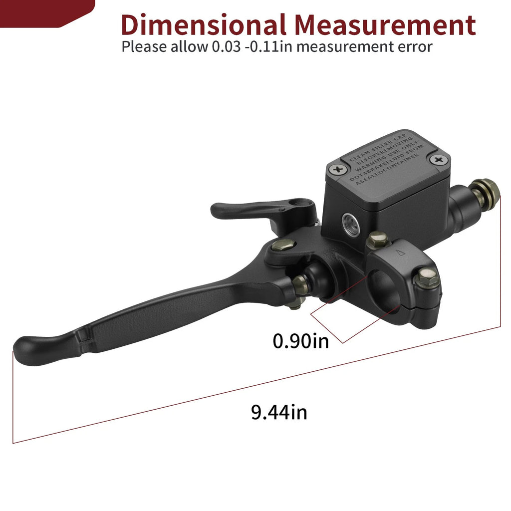 Master Cylinder Assembly for Ski-Doo Formula 380 500 583 600 670 700 800 (1994–2004)