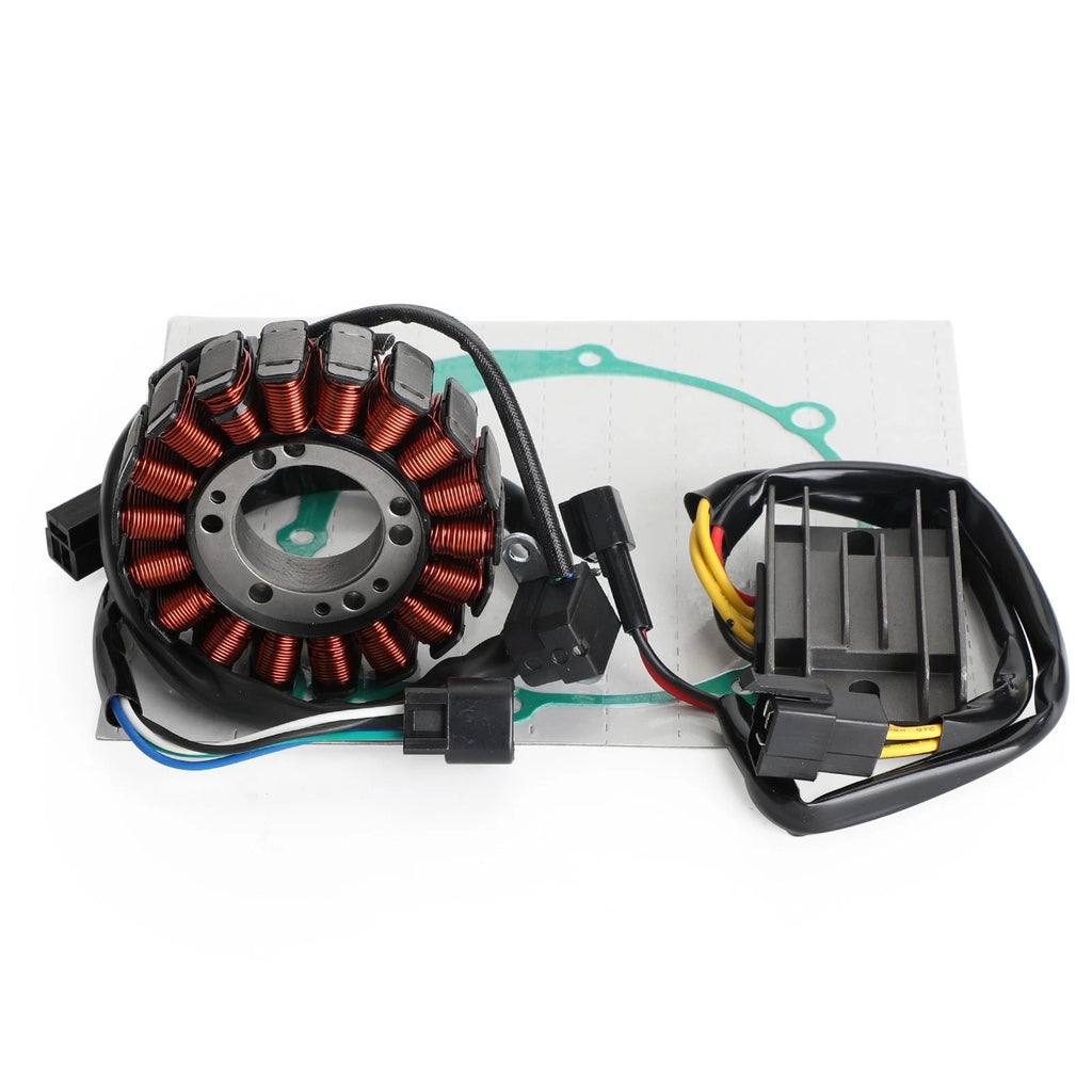 Magneto Stator, Voltage Rectifier, Gasket for Suzuki DR-Z400SM (2000–2019)