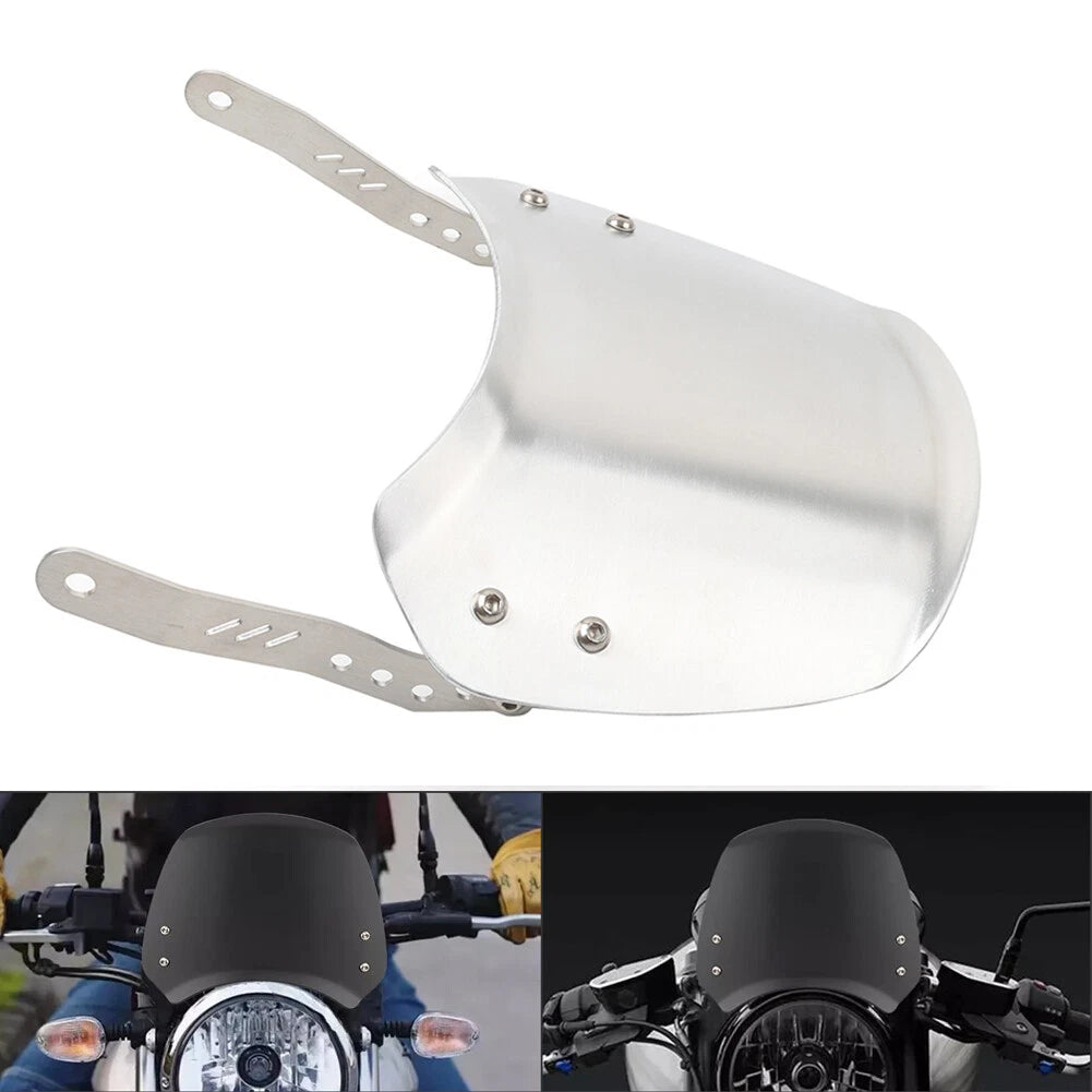 Windshield Windscreen for Kawasaki Honda Universal 6-8" Motor Headlight