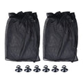 2Pcs Sun Shade Curtain for Car Side Windows (AU)