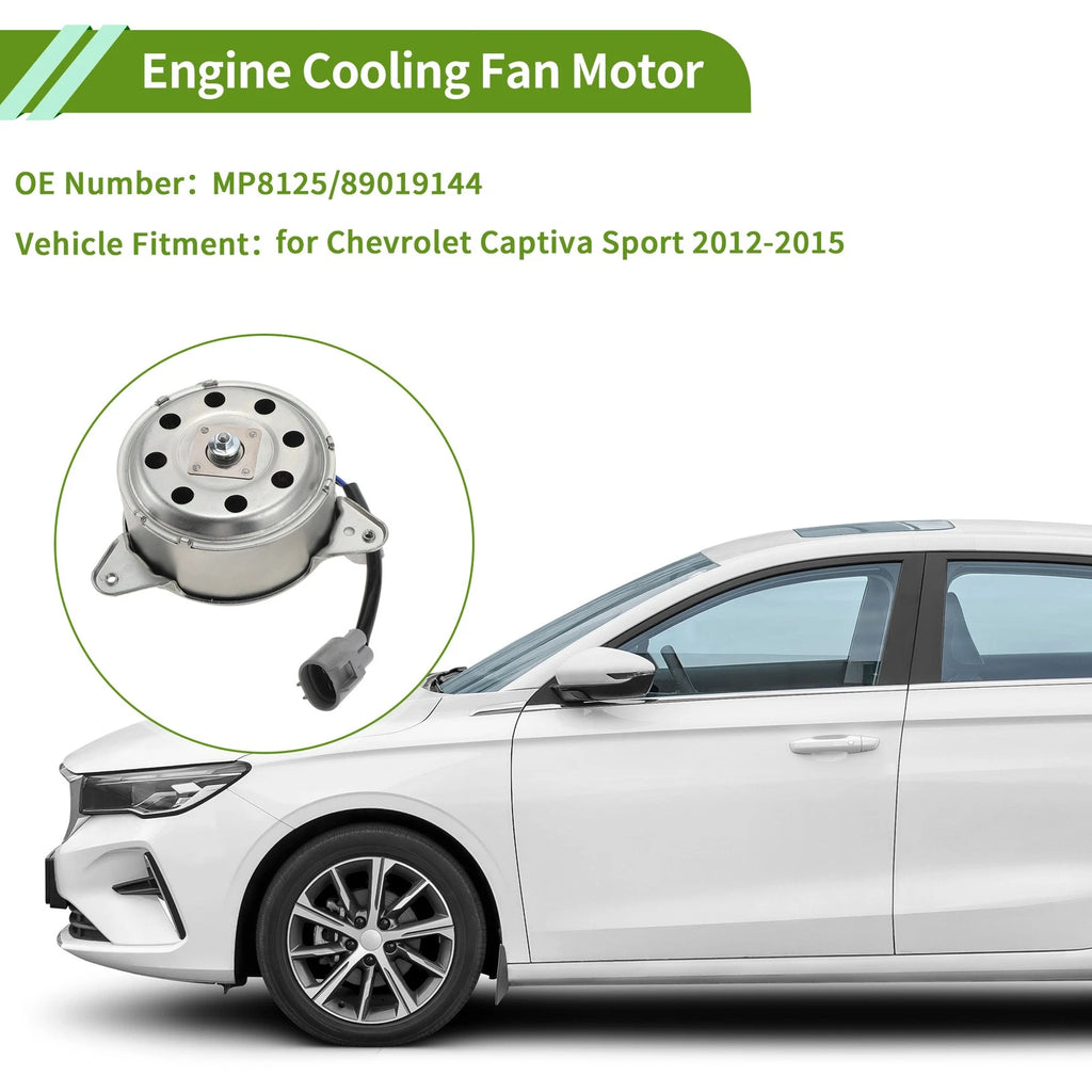 Radiator Fan Motor Replacement for Chevrolet Captiva Sport (2012–2015)