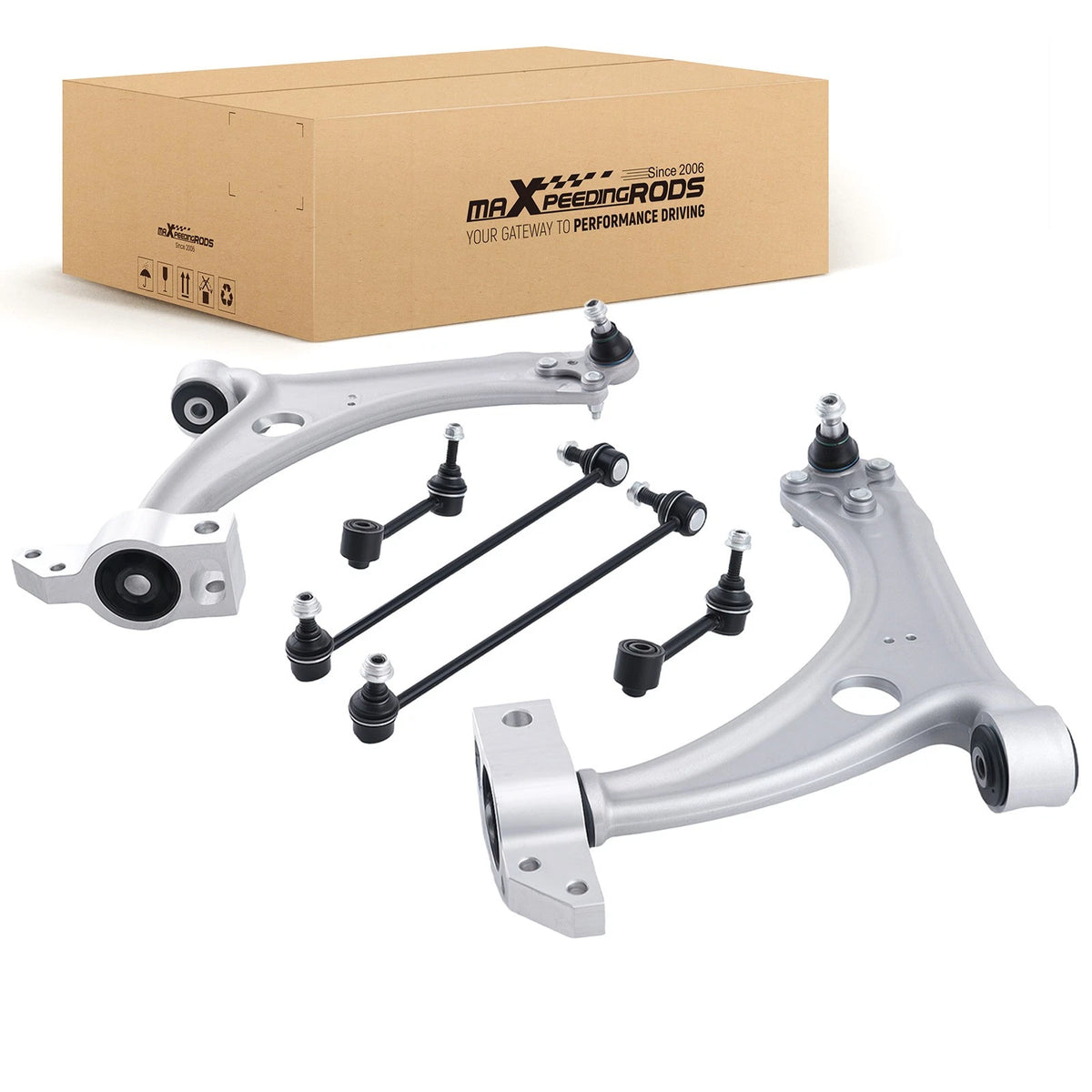 Front Lower Control Arm Ball Joint Assembly for VW Passat Tiguan CC (2006–2017)