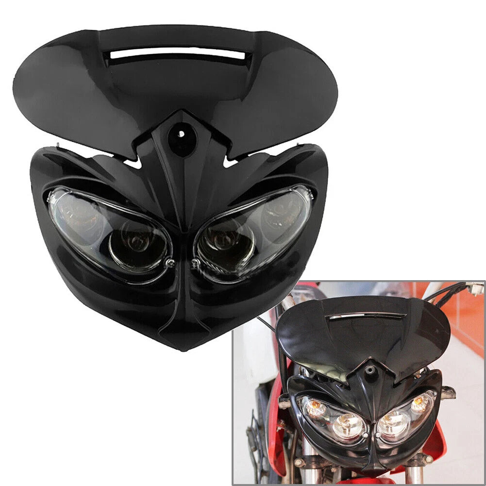 Universal Street Fighter Headlight Fairing Indicators for Motorcycle