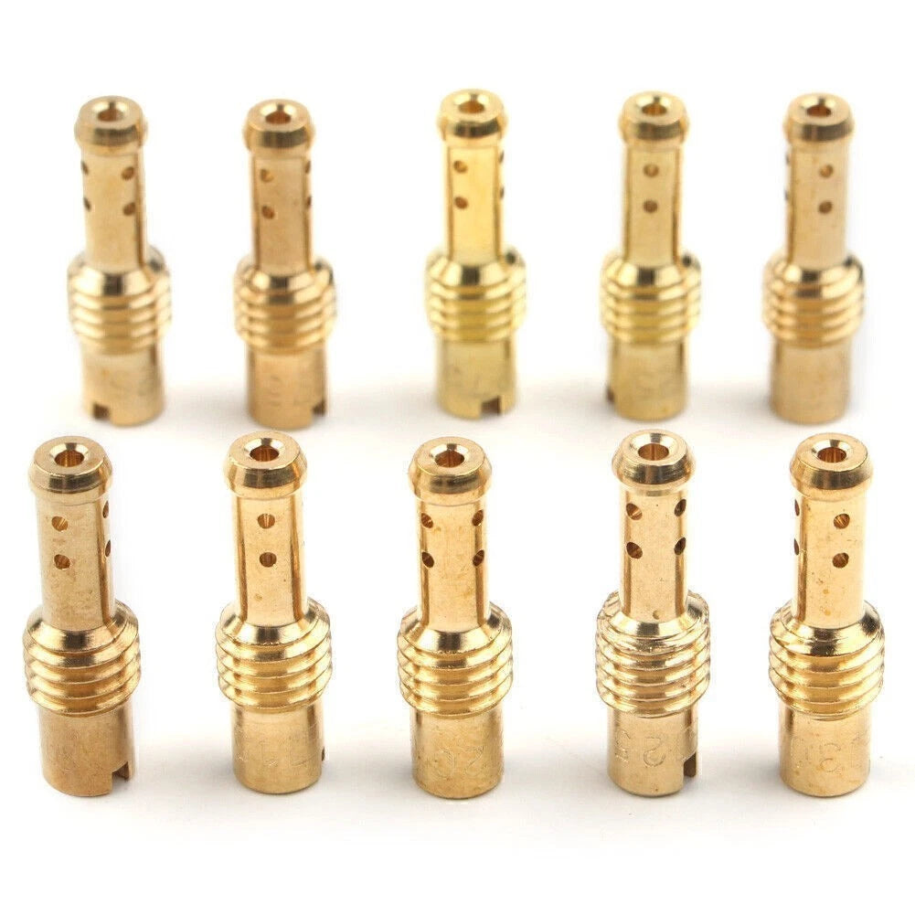 10pcs Carb Pilot Slow Jet for Mikuni VM TM TMX (10-32.5)