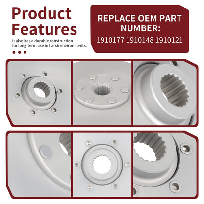 Rear Brake Rotor Disc Assembly #1910177 for Polaris Scrambler 400 500 (1999–2002)