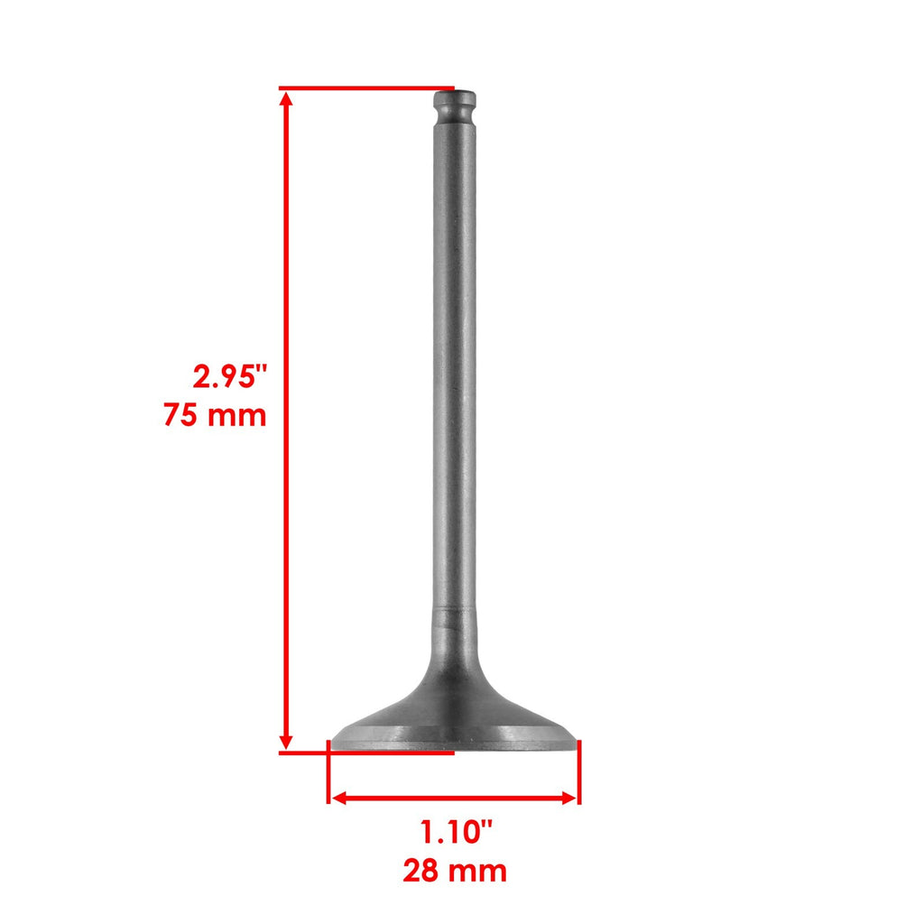 Outer Intake Valve with Exhaust Valve for Yamaha YFZ450R (2009–2022)