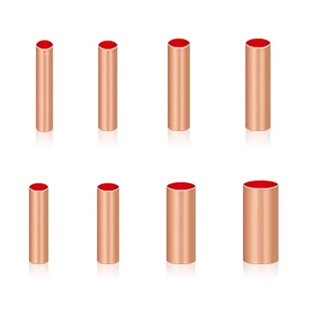 250pcs Brass Pipe Connectors for Electrical Use (15mm to 6mm)