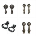2/5/10Pcs Vintage Drawer Door Pull Handle Kitchen Cupboard Cabinet Knob Hardware