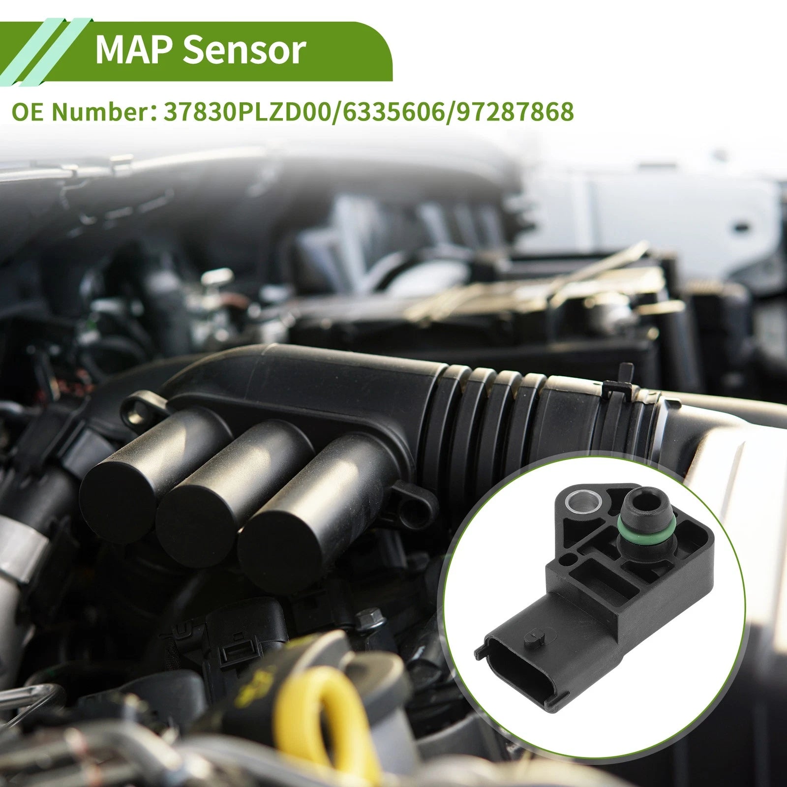Manifold Pressure Sensor OEM Replacement for Honda Civic VII Hatchback (2002–2005)