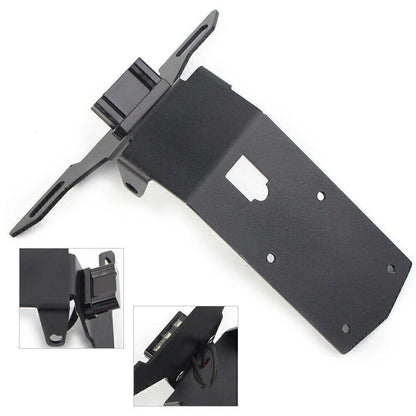 Rear License Plate Holder Bracket for Kawasaki Ninja H2 SX (2019–2021)