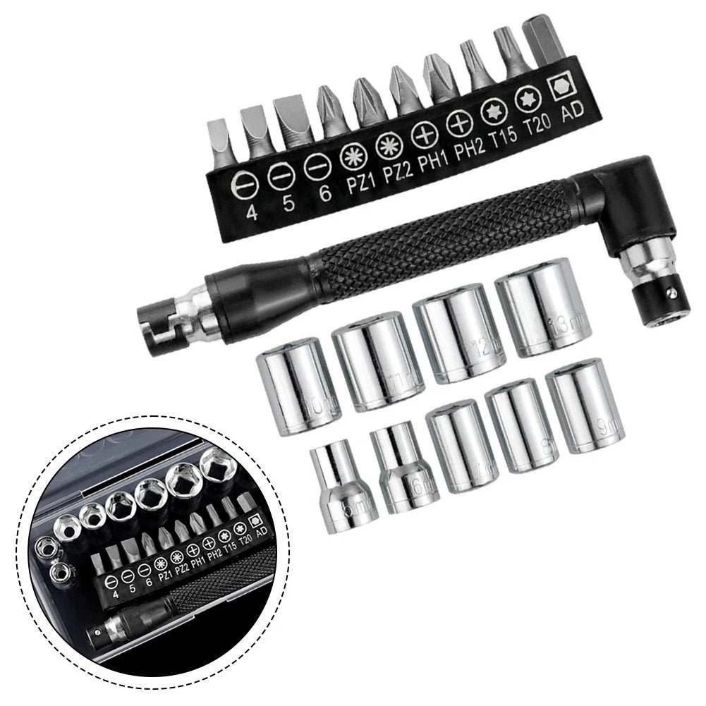 21-Piece Tool Set for Various Vehicles (Portable)