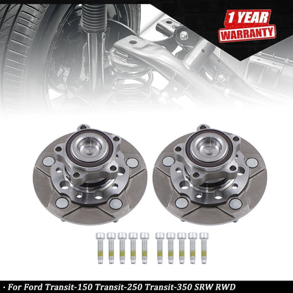2X Front Wheel Hub Bearing for Ford Transit-150 Transit-250 Transit-350 (2015–2023)