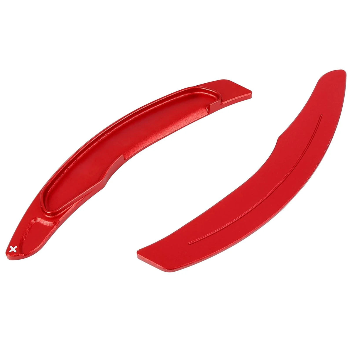 Red Steering Wheel Shift Paddle Shifter Pair for Mitsubishi ASX RVR Outlander (2011–2020)