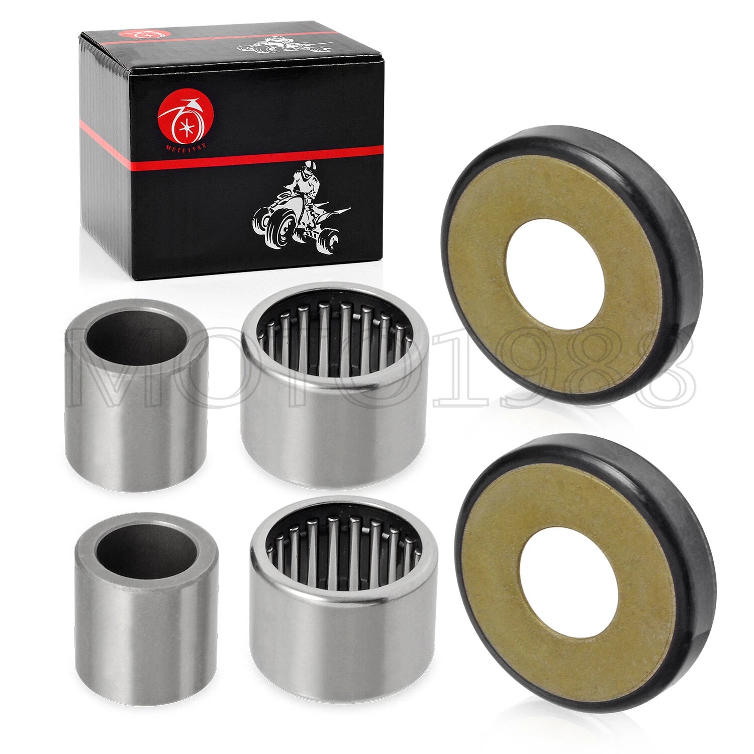 Swing Arm Bearing Seal Repair Kit for Suzuki LT230E LT230S LT250S (1985–1993)