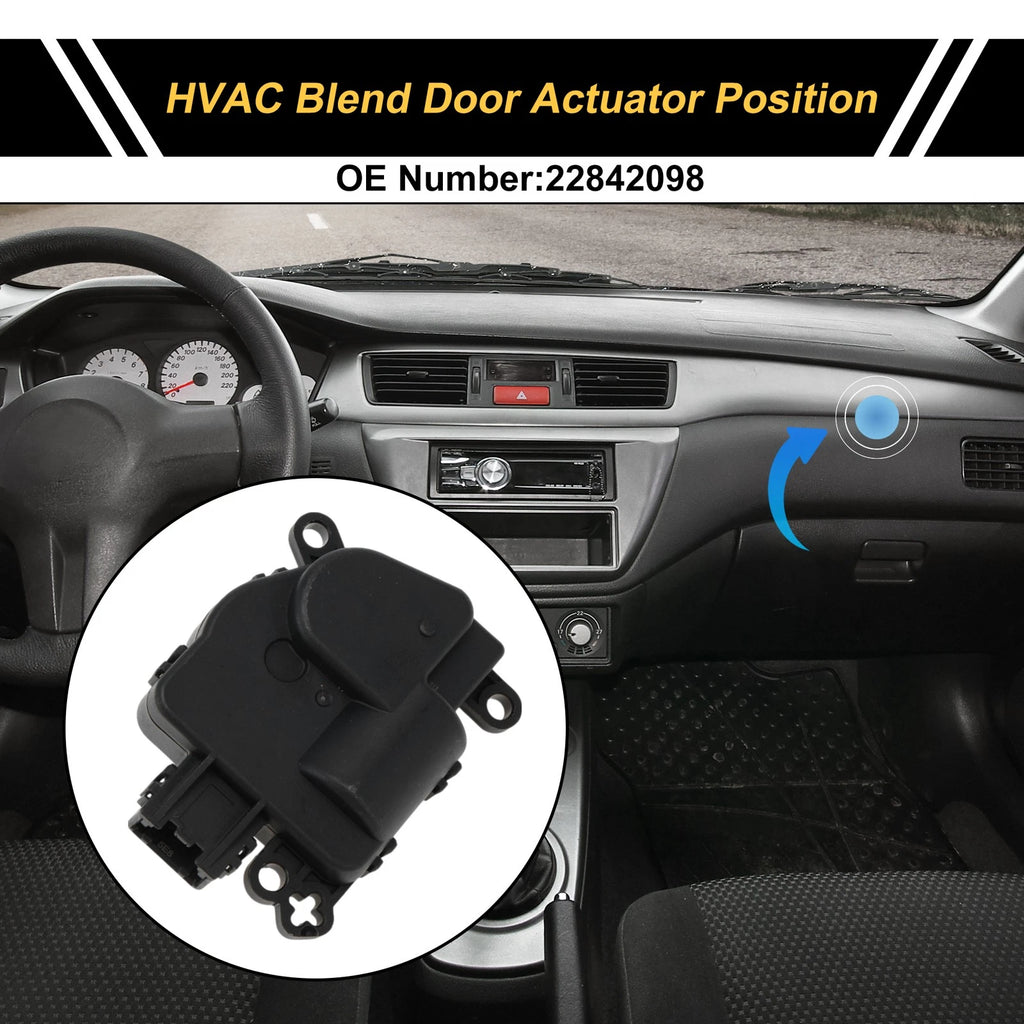 HVAC Heater Blend Door Actuator Replacement for Chevrolet Corvette 2014-2019