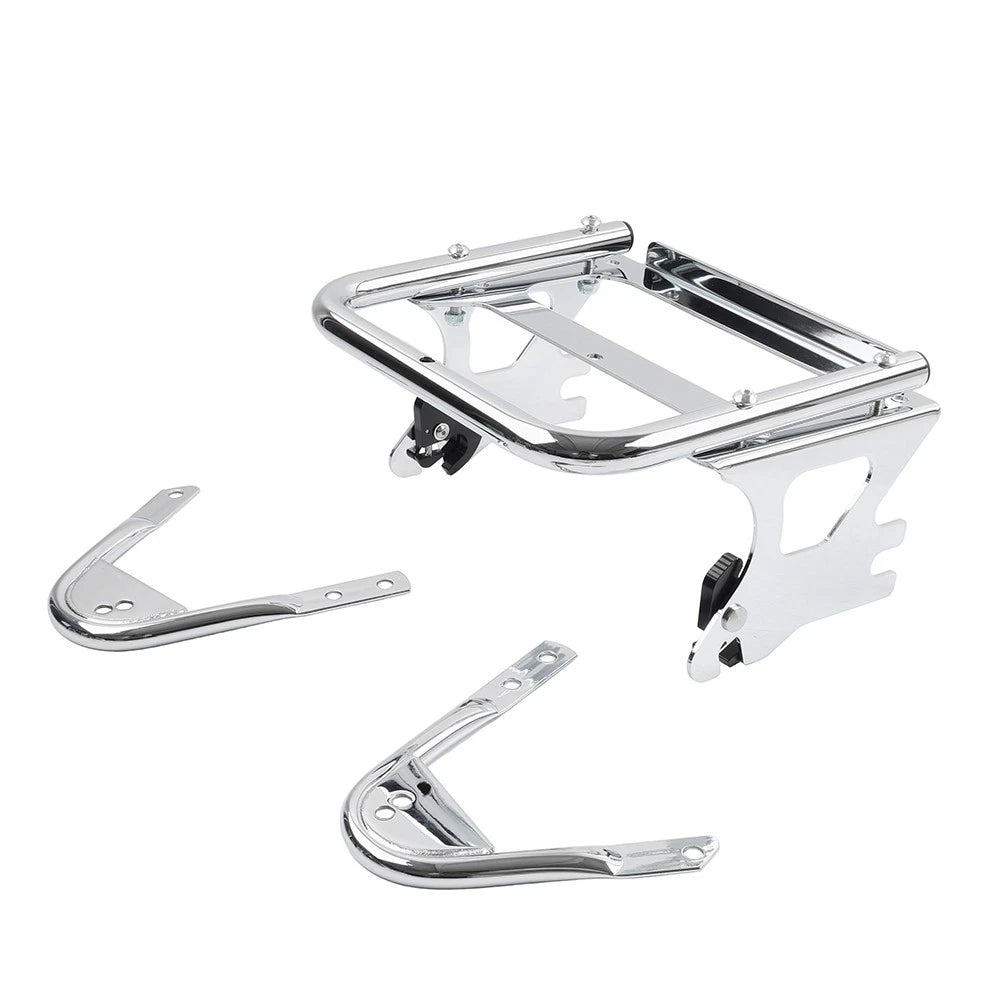 2X Trunk Luggage Rack with Hardware for Harley Street Glide Road King (1997–2008)