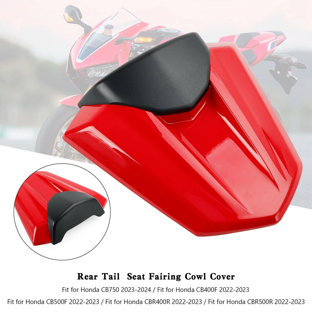 Rear Tail Seat Fairing Cover for Honda CB400F CB500F CBR400R CBR500R (2022–2023)