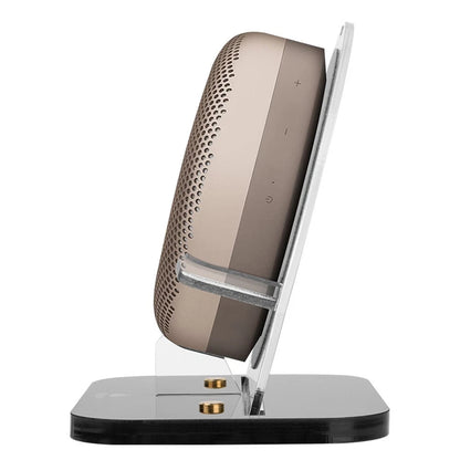 Acrylic Desktop Stand with Cushion Pad for Beosound A1 Speakers