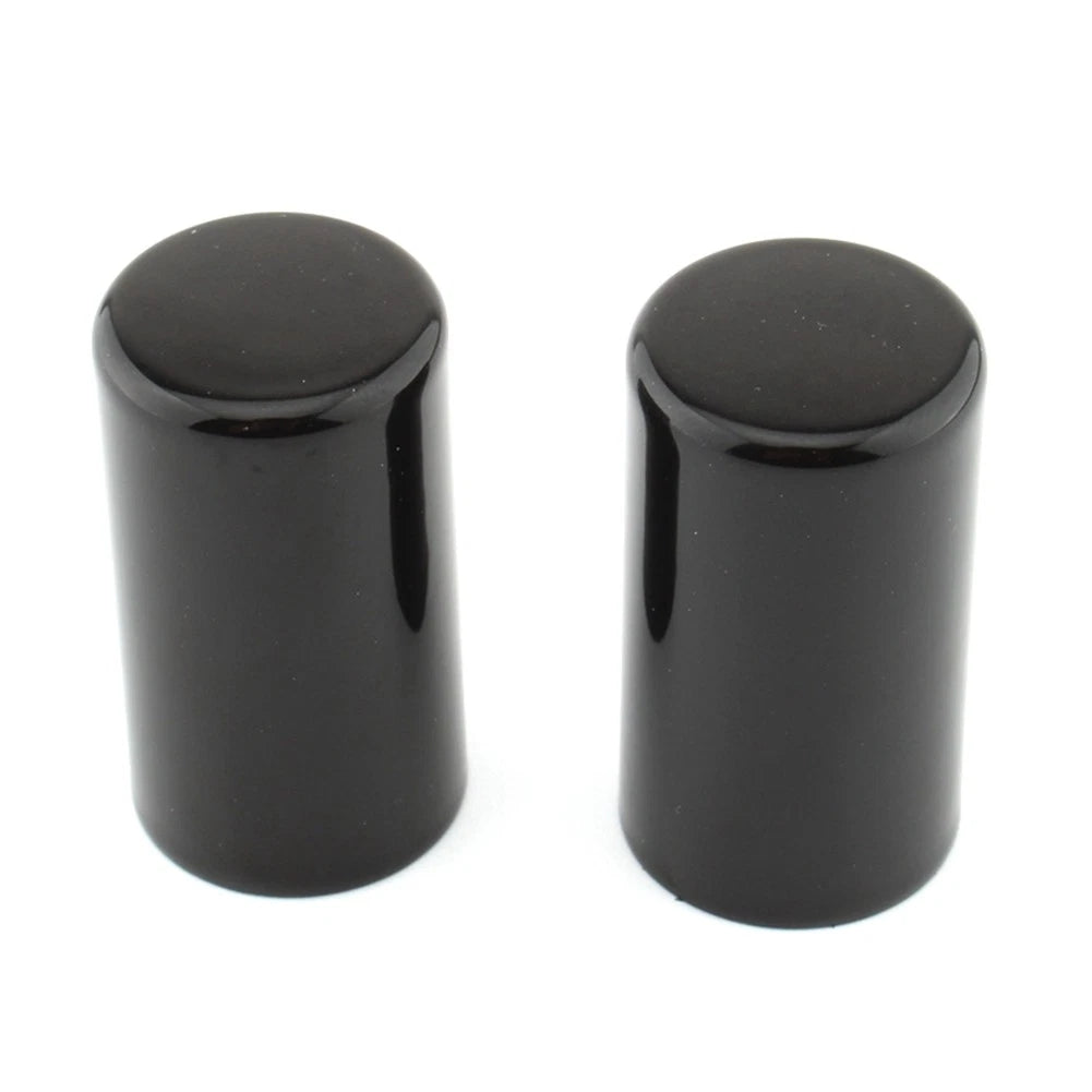2Pcs Docking Hardware Point Covers Kit for Harley Touring FLHX (2009–2023) Black