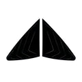 Black Rear Side Window Louver Trim for Benz GLC-Class Coupe C254 (2024–2024)