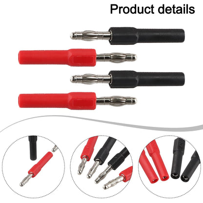 4mm Male to 2mm Female Test Probe Adapter Converter