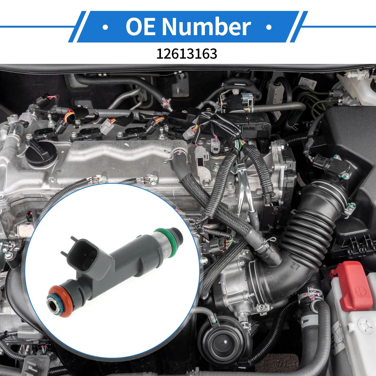 Fuel Injector Replacement for Chevrolet Malibu 2.4 (2008–2012) 1 Piece