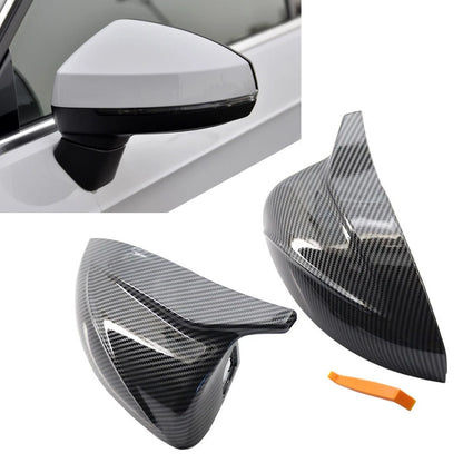 Pair Rear View Mirror Cover Trim for Audi A3 S3 (2014–2020)