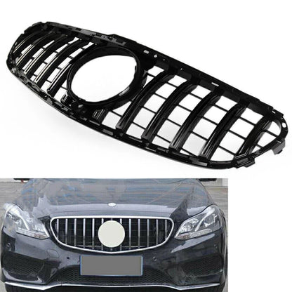 Black GT Style Front Bumper Grille for Benz E Class W212 (2014–2015)